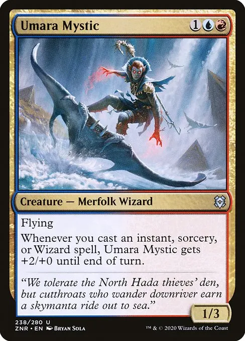 Umara Mystic · Zendikar Rising 238/407