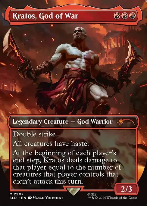 Kratos, God of War · Secret Lair Drop 2207/2547
