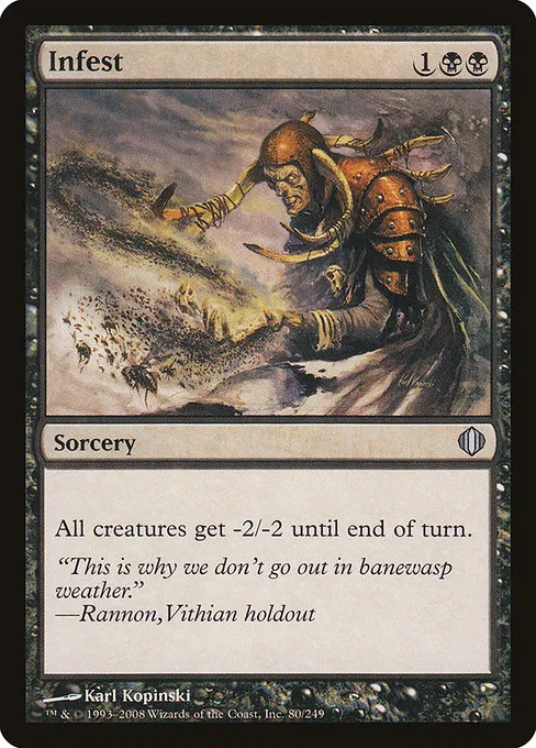 Infest · Shards of Alara 80/250