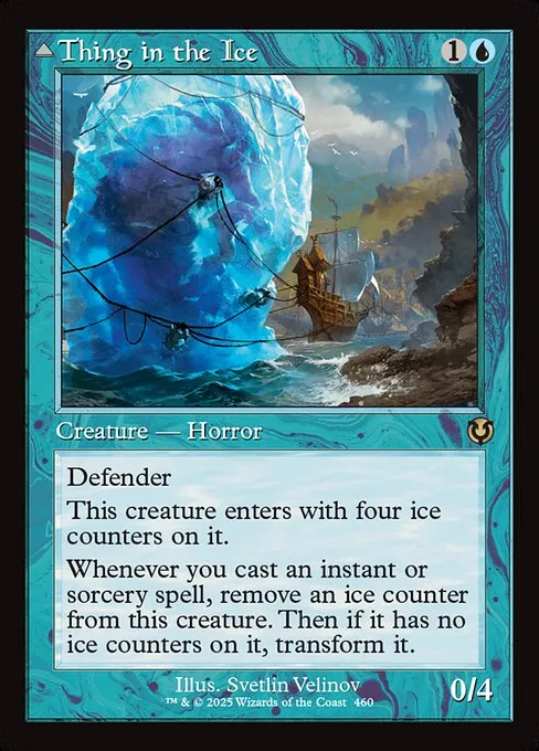 Thing in the Ice // Awoken Horror · Innistrad Remastered 460/495