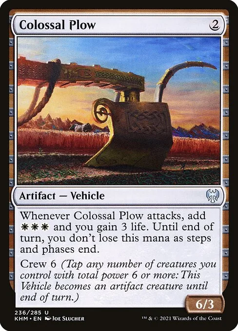 Colossal Plow · Kaldheim 236/425