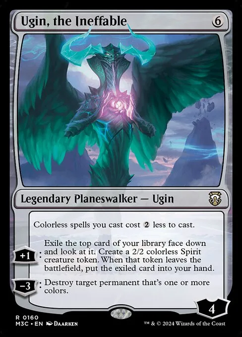 Ugin, the Ineffable · Modern Horizons 3 Commander 160/398