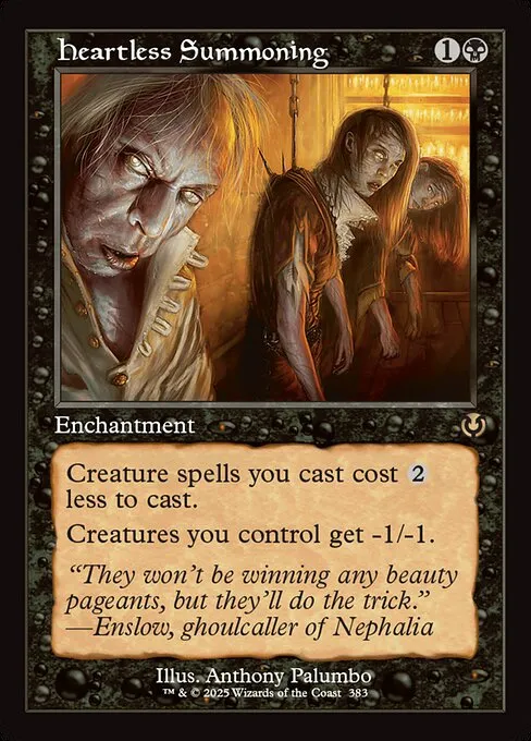 Heartless Summoning · Innistrad Remastered 383/495