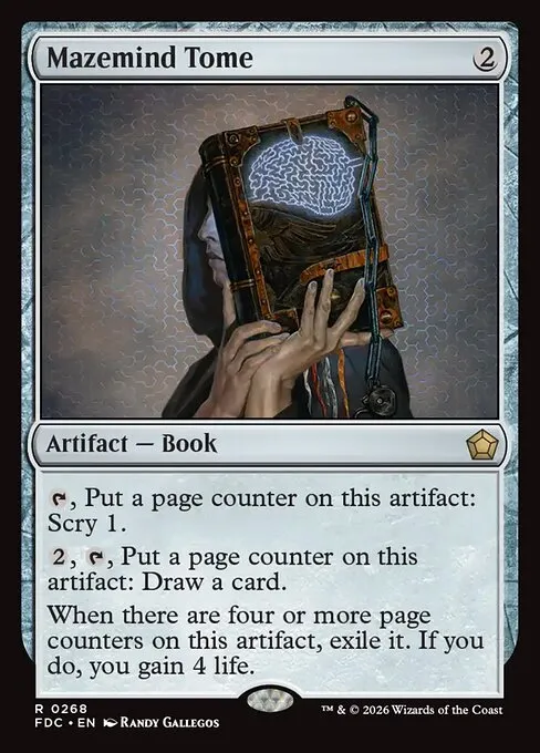 Mazemind Tome · Foundations Commander 268/3