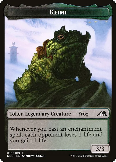 Keimi · Kamigawa: Neon Dynasty Tokens 13/19