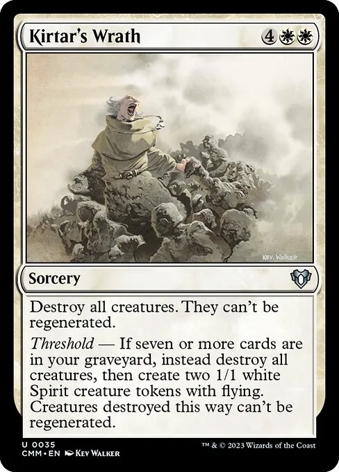 Kirtar's Wrath · Commander Masters 35/1067