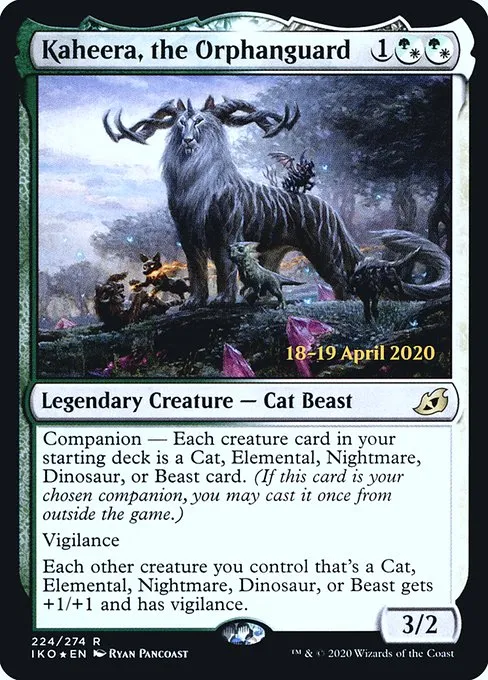 Kaheera, the Orphanguard · Ikoria: Lair of Behemoths Promos 224s/137