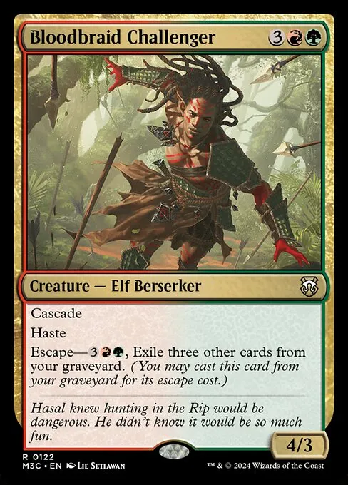 Bloodbraid Challenger · Modern Horizons 3 Commander 122/398