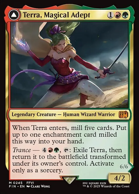 Terra, Magical Adept // Esper Terra · Final Fantasy 245/599