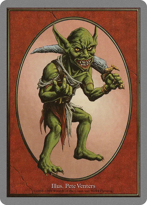 Goblin · Unglued Tokens 92/6