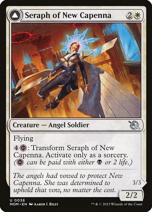 Seraph of New Capenna // Seraph of New Phyrexia · March of the Machine 36/387