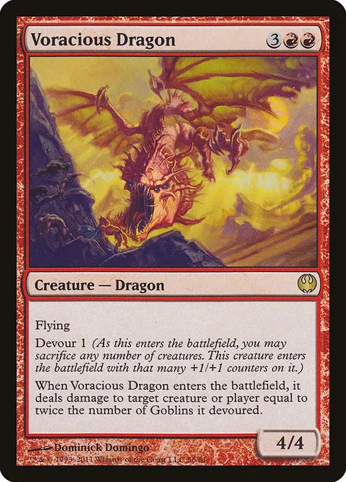 Voracious Dragon · Duel Decks: Knights vs. Dragons 56/81