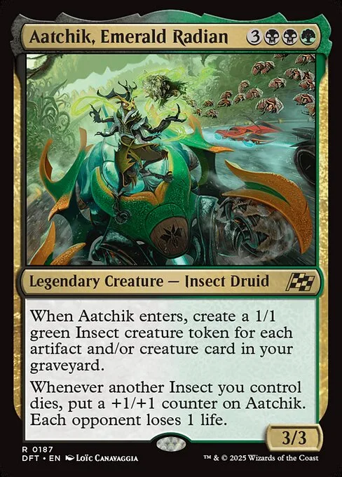 Aatchik, Emerald Radian · Aetherdrift 187/553