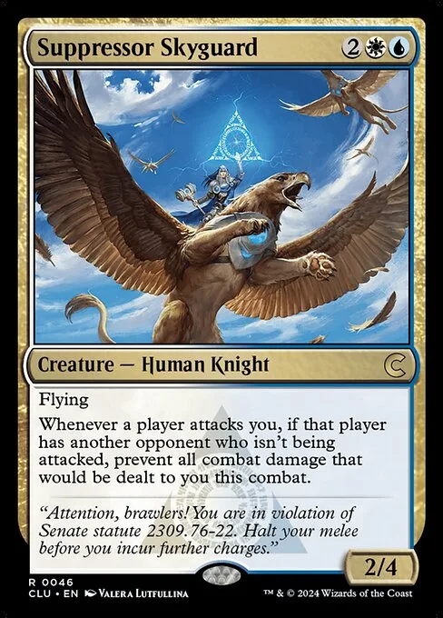 Suppressor Skyguard · Ravnica: Clue Edition 46/284