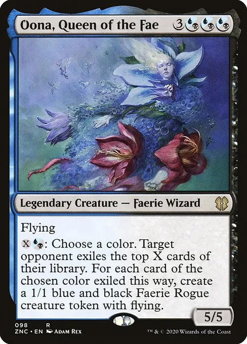 Oona, Queen of the Fae · Zendikar Rising Commander 98/142