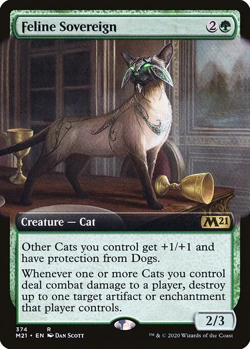Feline Sovereign · Core Set 2021 374/397