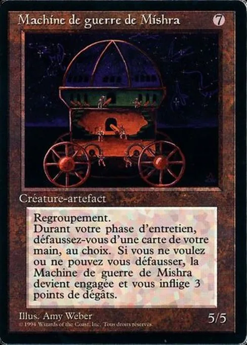 Mishra's War Machine · Foreign Black Border 266/307