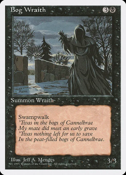 Bog Wraith · Fourth Edition 124/380