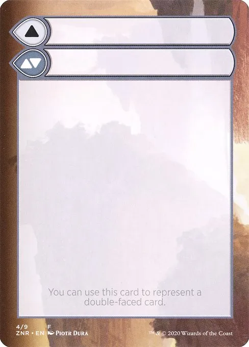 Double-Faced Substitute Card · Zendikar Rising Substitute Cards 4/9