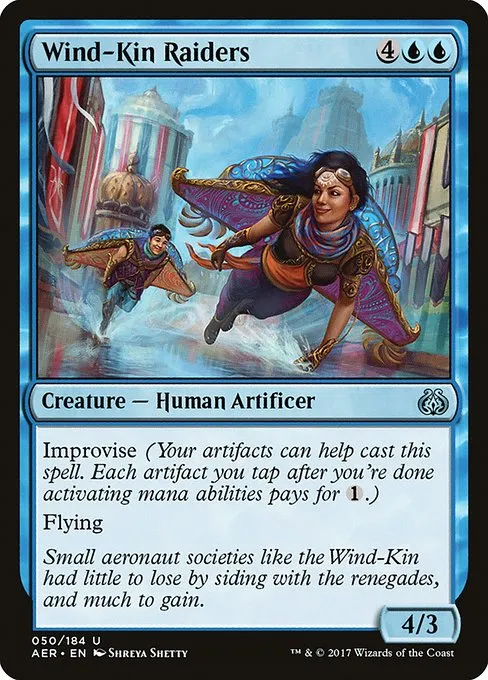 Wind-Kin Raiders · Aether Revolt 50/197