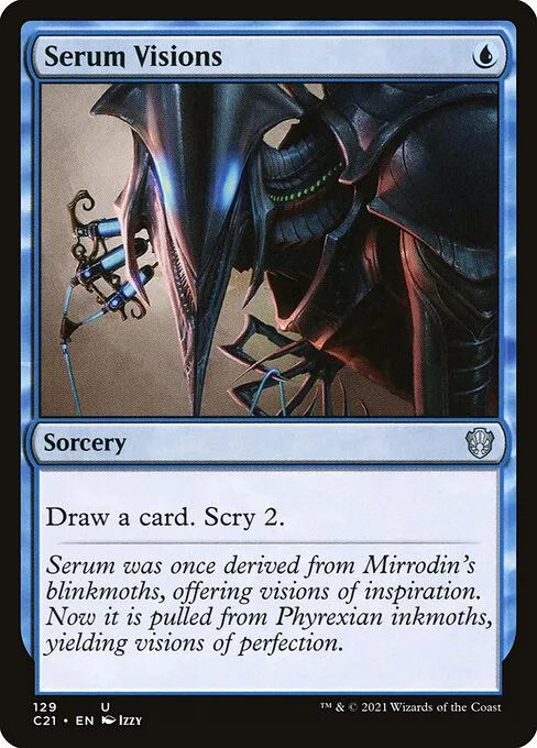 Serum Visions · Commander 2021 129/409