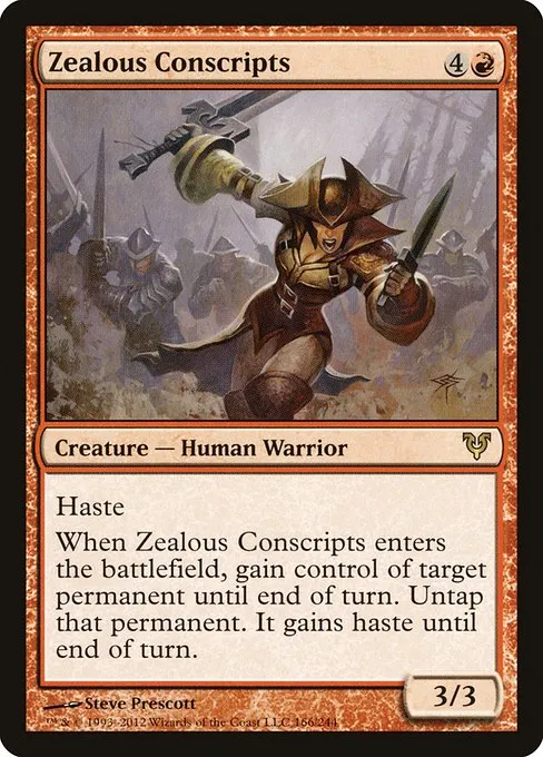 Zealous Conscripts · Avacyn Restored 166/244