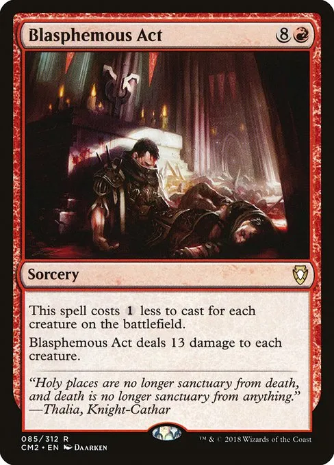 Blasphemous Act · Commander Anthology Volume II 85/312