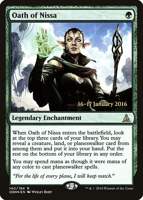 Oath of Nissa · Oath of the Gatewatch Promos 140s/65