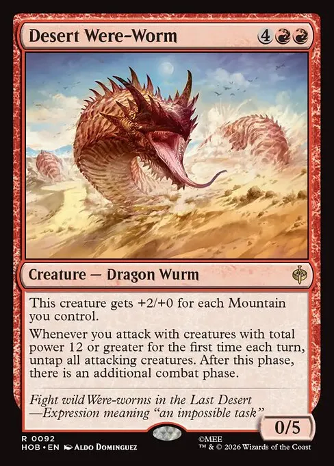 Desert Were-Worm · The Hobbit 92/39