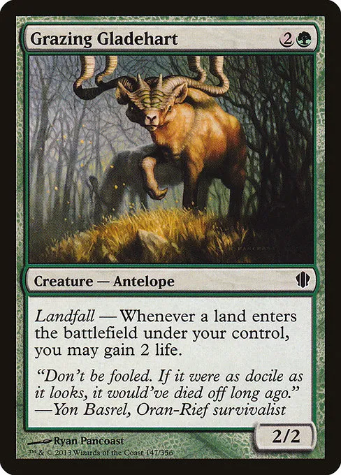 Grazing Gladehart · Commander 2013 147/356