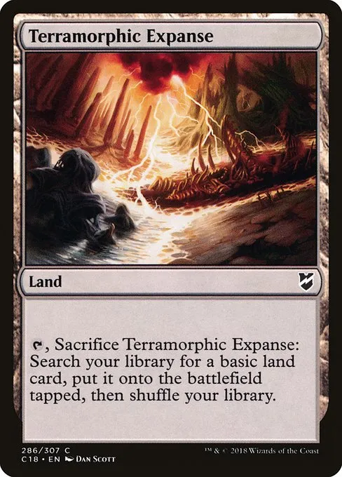 Terramorphic Expanse · Commander 2018 286/307