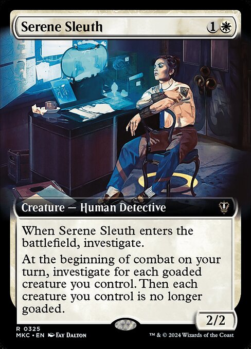 Serene Sleuth · Murders at Karlov Manor Commander 325/358