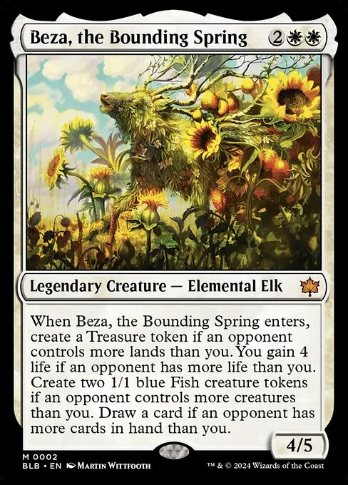 Beza, the Bounding Spring · Bloomburrow 2/398