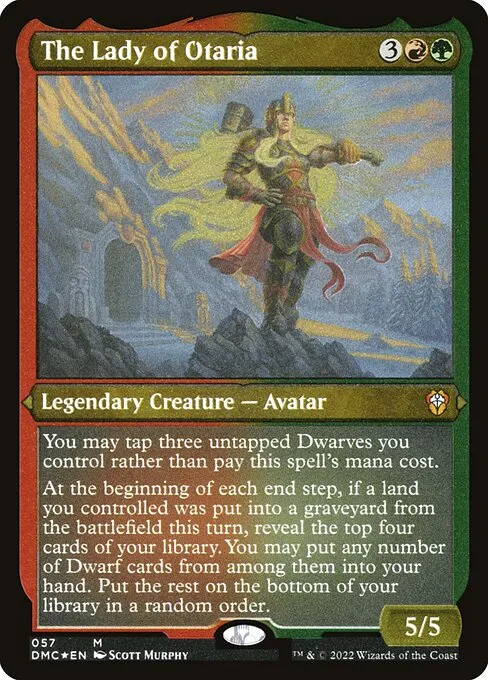 The Lady of Otaria · Dominaria United Commander 57/240