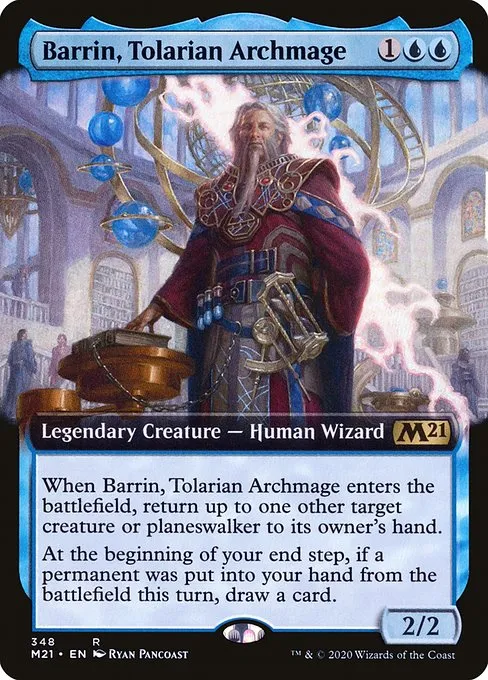 Barrin, Tolarian Archmage · Core Set 2021 348/397