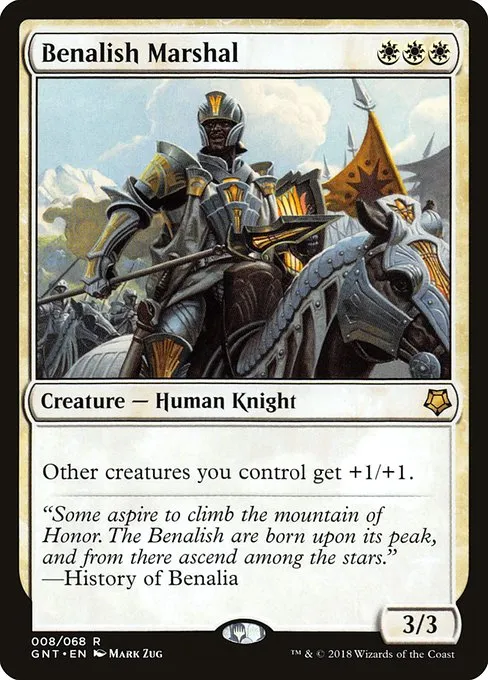 Benalish Marshal · Game Night 8/68
