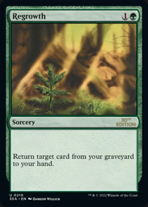 Regrowth · 30th Anniversary Edition 210/594
