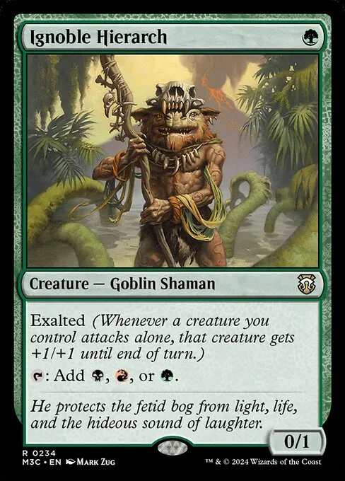 Ignoble Hierarch · Modern Horizons 3 Commander 234/398
