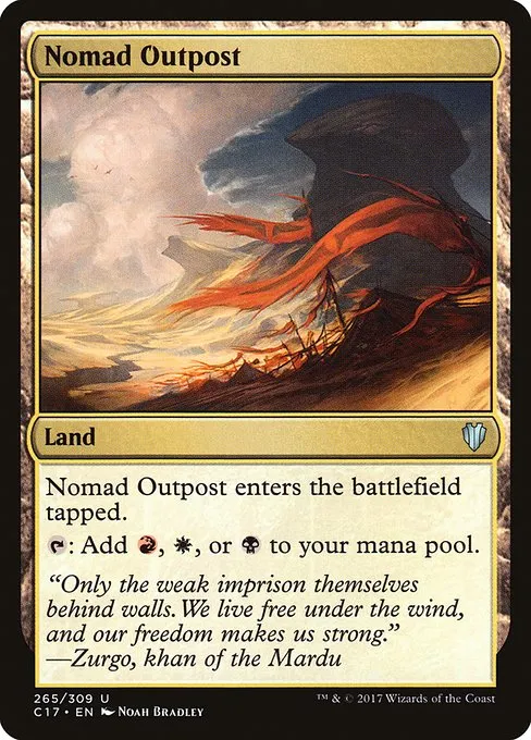 Nomad Outpost · Commander 2017 265/309