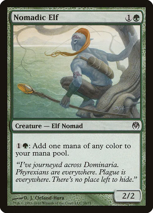 Nomadic Elf · Duel Decks: Phyrexia vs. the Coalition 38/71