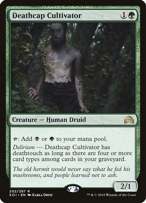 Deathcap Cultivator · Shadows over Innistrad 202/302