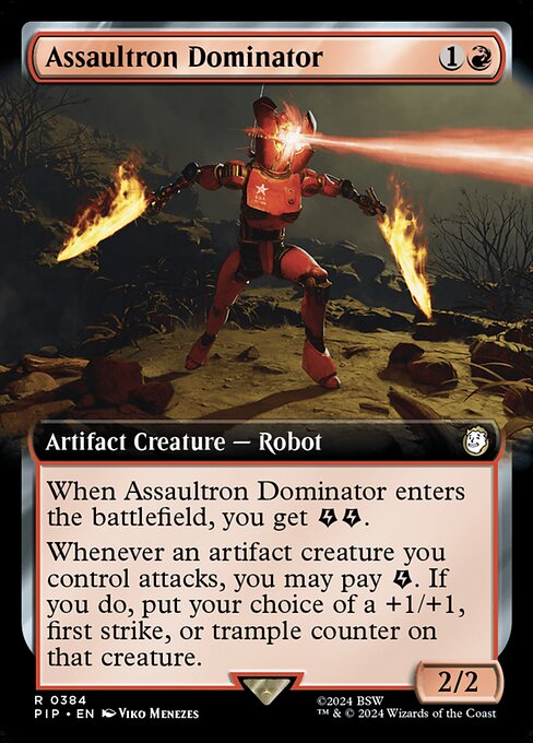 Assaultron Dominator · Fallout 384/1068