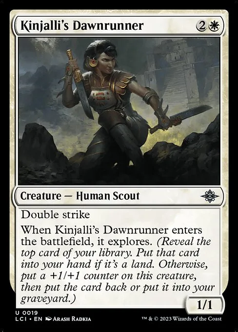 Kinjalli's Dawnrunner · The Lost Caverns of Ixalan 19/416