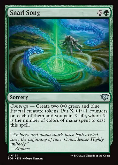 Snarl Song · Secrets of Strixhaven 161/368