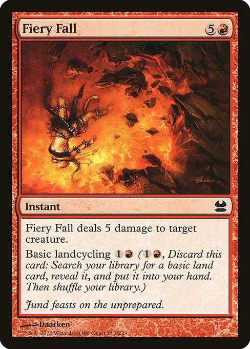 Fiery Fall · Modern Masters 113/229