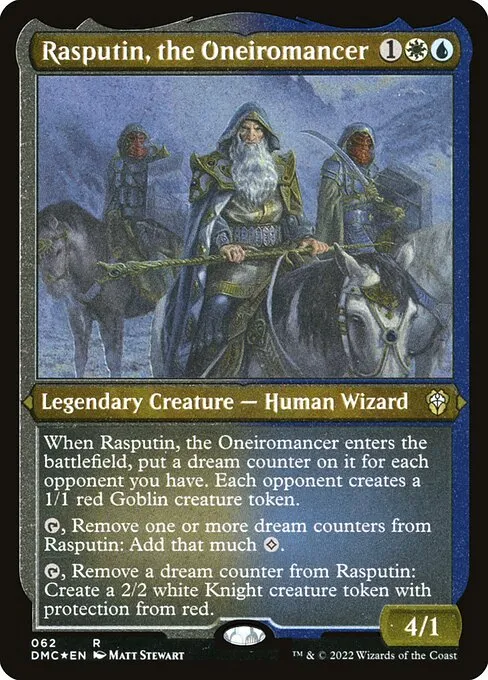 Rasputin, the Oneiromancer · Dominaria United Commander 62/240