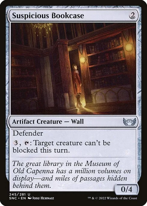 Suspicious Bookcase · Streets of New Capenna 245/513