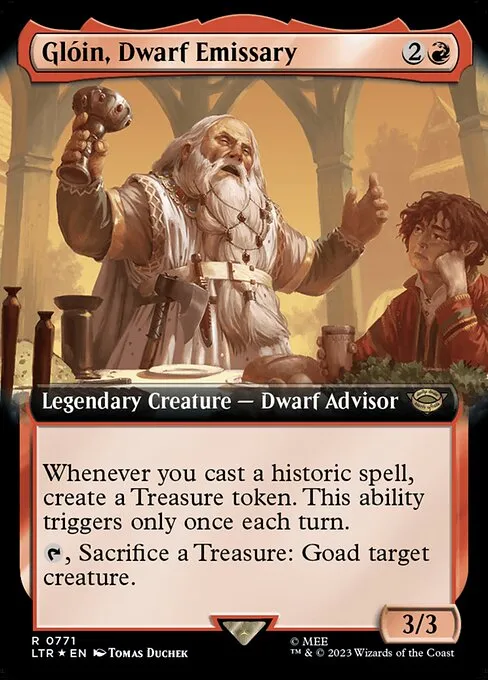 Glóin, Dwarf Emissary · The Lord of the Rings: Tales of Middle-earth 771/856