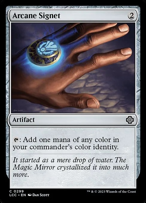 Arcane Signet · The Lost Caverns of Ixalan Commander 299/370