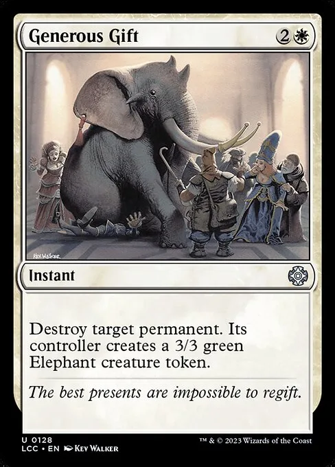 Generous Gift · The Lost Caverns of Ixalan Commander 128/370